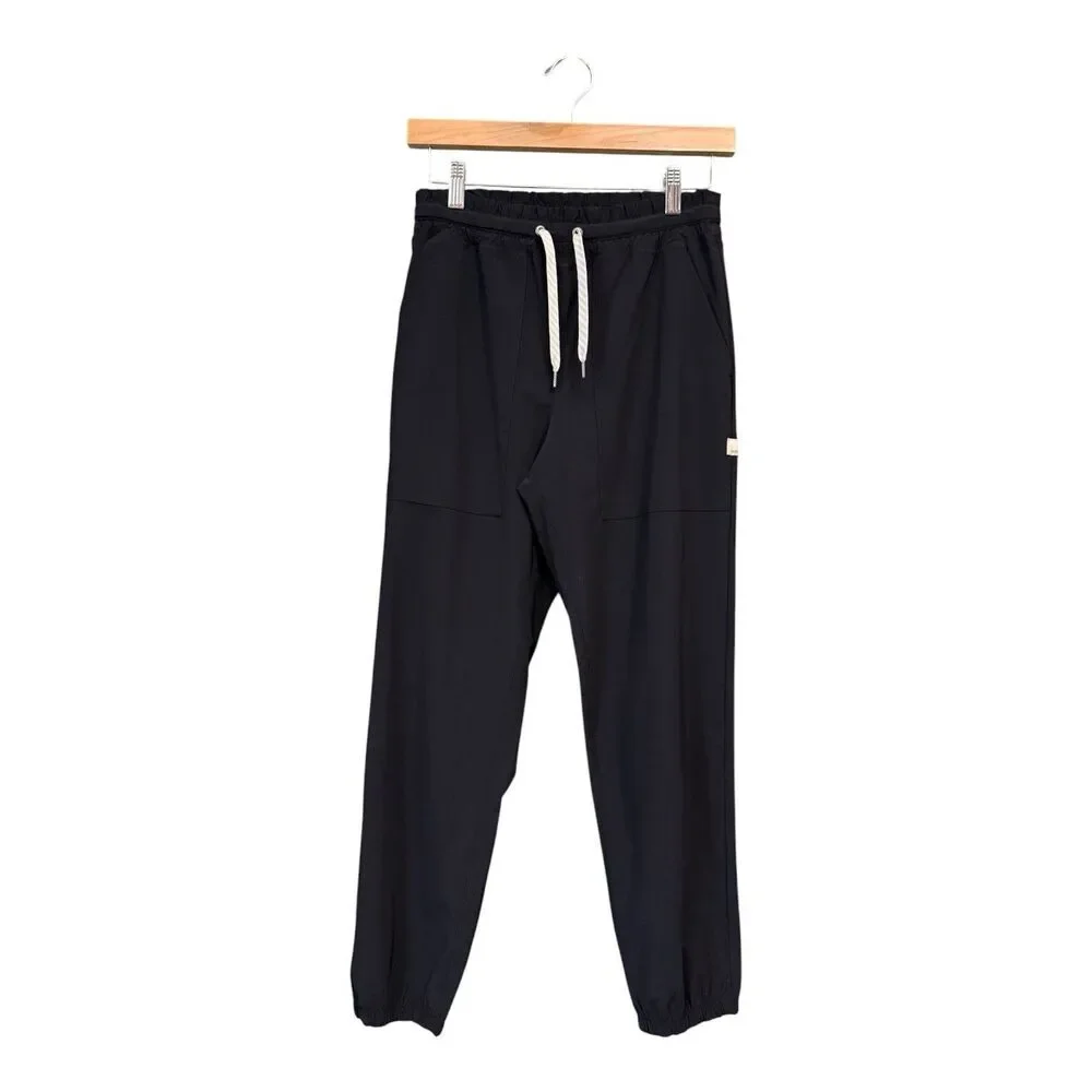Vuori Miles Jogger Pants Womens Size XS Black Performance Stretch Active VW481 - Picture 2 of 8